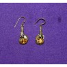Citrine Handmade Earring in Silver