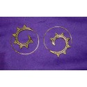 Handmade Earring in Βrass