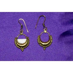 Handmade Earring in Βrass