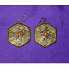 Handmade Earring in Βrass