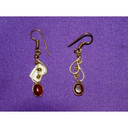 Handmade Earring in Βrass