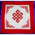 Embroidered Pillowcase from Nepal.