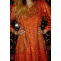 Silk Kurta Caftan Dress From India