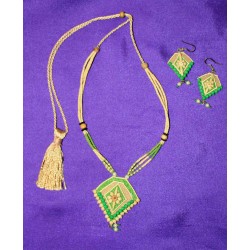 Set of Necklace and Earrings from India