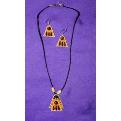 Set of Necklace and Earrings from India