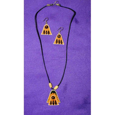 Set of Necklace and Earrings from India