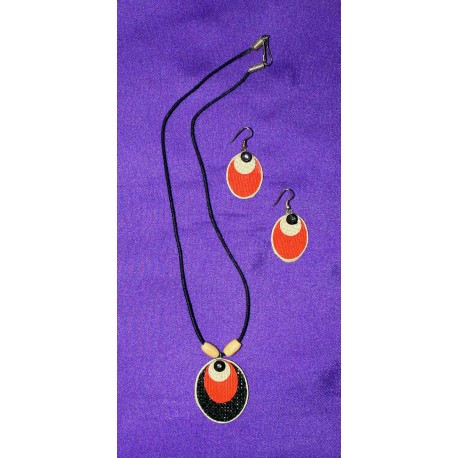 Set of Necklace and Earrings from India