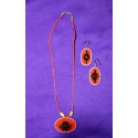 Set of Necklace and Earrings from India