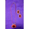 Set of Necklace and Earrings from India