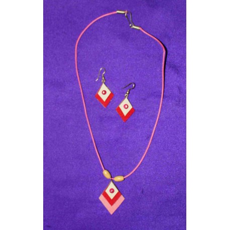 Set of Necklace and Earrings from India