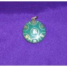 Bronze pendant from Nepal .