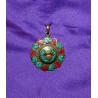Bronze pendant from Nepal .