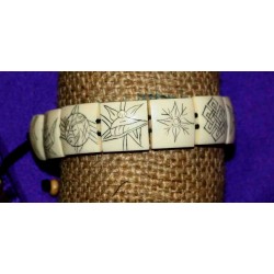 Bone Bracelet from Nepal