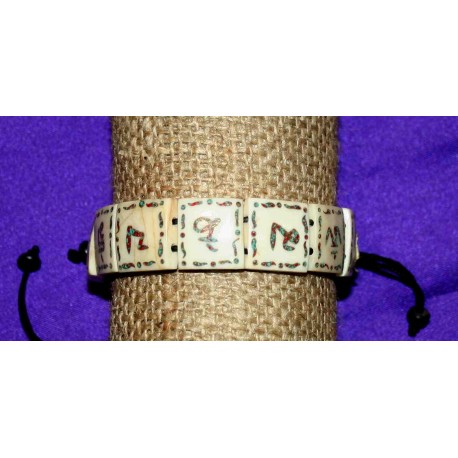 Bone Bracelet from Nepal