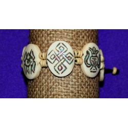 Bone Bracelet from Nepal