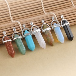 Natural Crystal Pendant