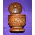 Carved Wooden Box from India