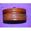 Carved Wooden Box from India