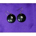 Bone earrings from Nepal