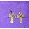 Bone earrings from Nepal