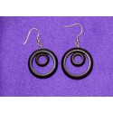 Bone earrings from Nepal