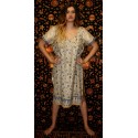 Silk Kurta Caftan Dress From India