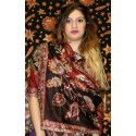 100% Silk Shawl from Nepal