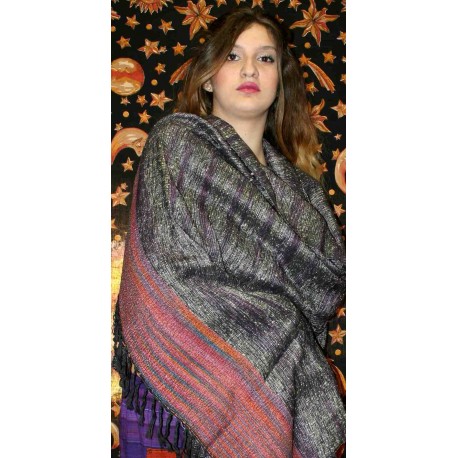 100% Silk Shawl from Nepal
