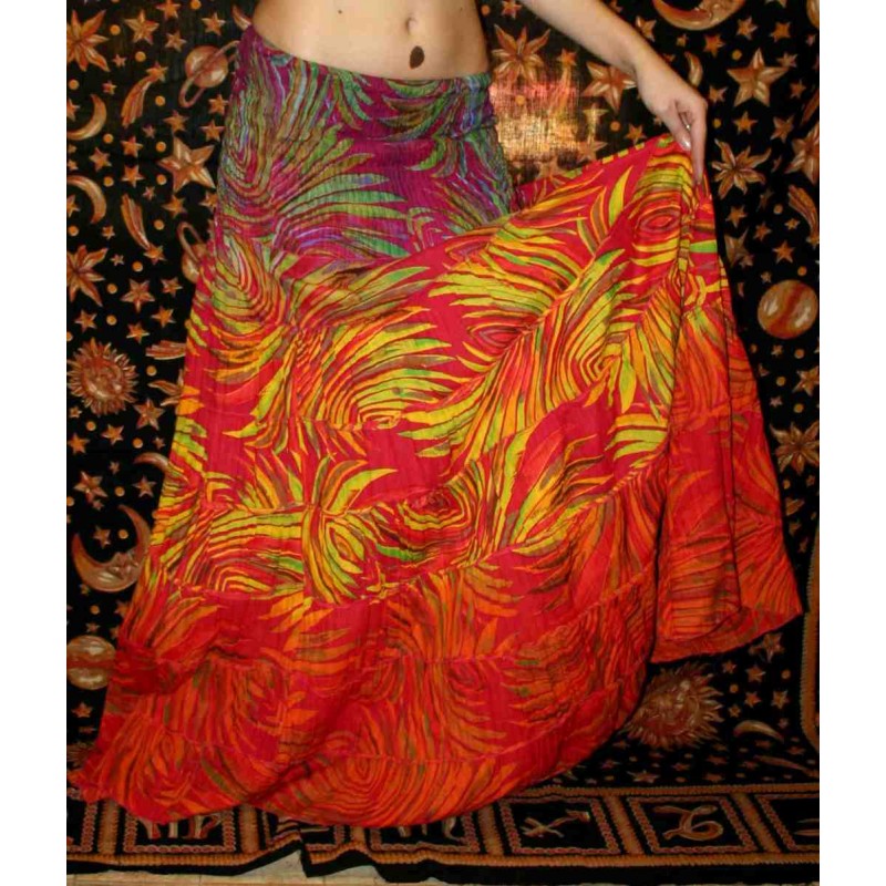 Cotton Long Skirt Free Size - Atma Ethnic Arts