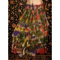 Boho Tie Dye Long Skirt Free Size