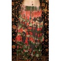 Boho Tie Dye Long Skirt Free Size