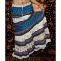 Cotton Long Boho Skirt from India