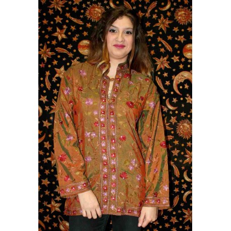 Silk Jacket from Kashmir