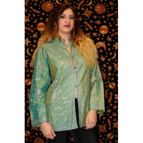 Silk Jacket from Kashmir