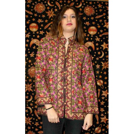 Silk Jacket from Kashmir