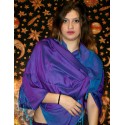 Reversible Water Pashmina from Nepal