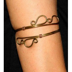 Brass Arm Bracelet