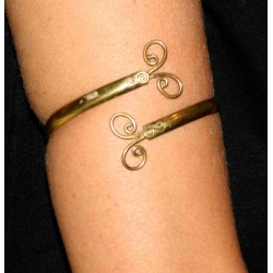 Brass Arm Bracelet