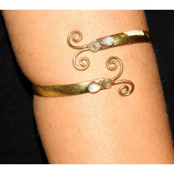 Brass Arm Bracelet