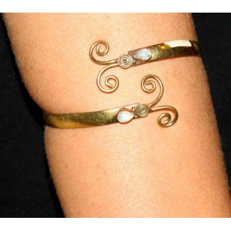 Brass Arm Bracelet