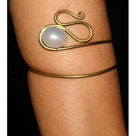 Brass Arm Bracelet