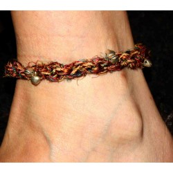 Silk Thread Ankle Bracelet