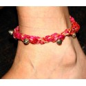 Silk Thread Ankle Bracelet