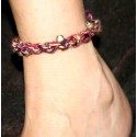 Silk Thread Ankle Bracelet