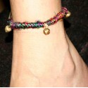 Silk Thread Ankle Bracelet