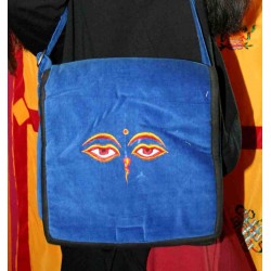 Τσάντα ώμου Βελούδινη από Νεπάλ