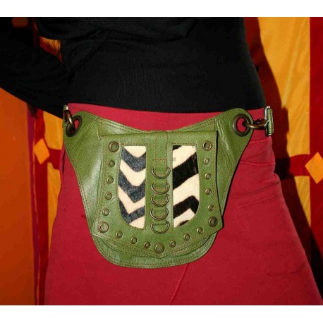 Leather Waist bag / Money Belt