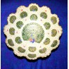 Brass enamel plate