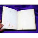 Recycled Paper & samiprecious stones Notebook