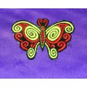 Patch embroidered